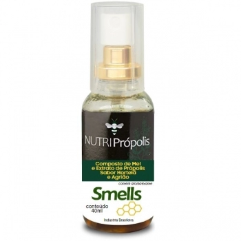 SPRAY PROPOLIS HORTELA E AGRIAO 40ML SMELLS