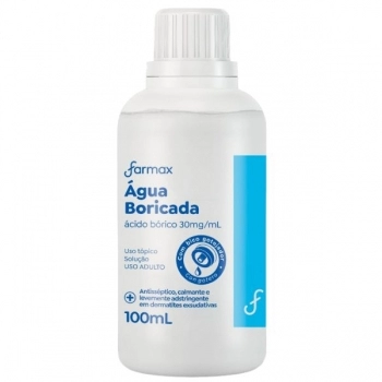 AGUA BORICADA 3% 100ML FARMAX