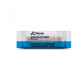 ATADURA CREPOM 13FIOS 15CMX1,8M C/12 NEVE