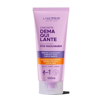 SABONETE FACIAL DEMAQUILANTE 100ML LABOTRAT