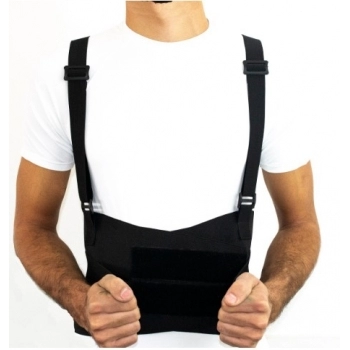 FAIXA LOMBAR ERGONOMICA COM SUSPENSORIO M TAKECARE