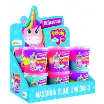 SLIME GELELE UNICORNIO 152G DISPLAY C/12