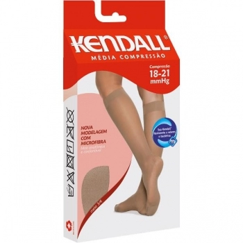 MEIA 3/4 C/PONTEIRA MC GG 18-21MMHG