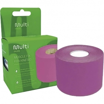 FITA DE KINESIO 5CMX5M ROSA MULTILASER