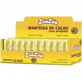 MANTEIGA DE CACAU BASTÃO CX C/50 ZIINZIIN