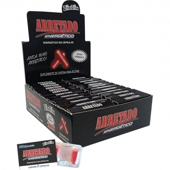 CAFEINA ARRETADO 210MG EM CAPSULA 24X2 ZIINZIIN