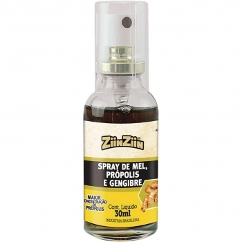 SPRAY PROPOLIS E GENGIBRE 30ML ZIINZIIN
