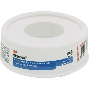 FITA MICROPORE 1,25CMX10M BRANCO 3M