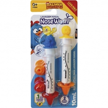 DISPOSITIVO LAVAGEM NASAL NOSEWASH PACK DUPLO GALINHA PINTADINHA