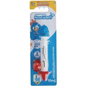 DISPOSITIVO LAVAGEM NASAL NOSEWASH GALINHA PINTADINHA