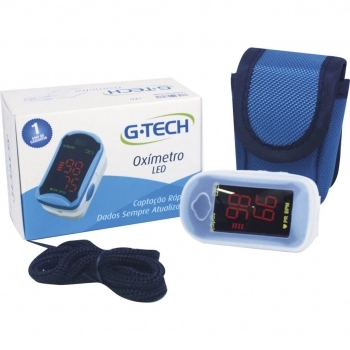OXIMETRO DE PULSO P/DEDO LED G-TECH