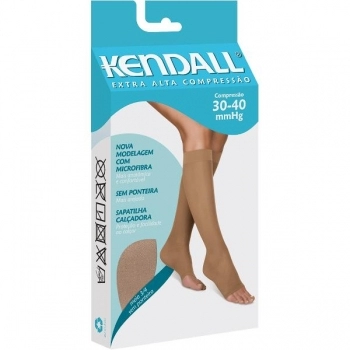 MEIA 3/4 S/PONTEIRA EXAC P 30-40MMHG