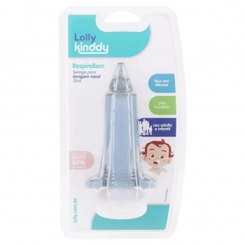DISPOSITIVO LAVAGEM NASAL 15ML AZUL LOLLY