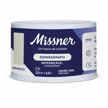 ESPARADRAPO IMPERMEAVEL 2,5CMX4,5M MISSNER