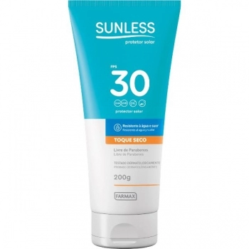 PROTETOR SOLAR FPS30 TOQUE SECO 200G SUNLESS