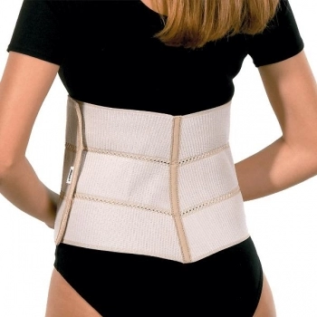 FAIXA ABDOMINAL ELAST.BEGE 25X120CM MERCUR