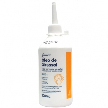 OLEO DE GIRASSOL 200ML ALMOTOLIA FARMAX