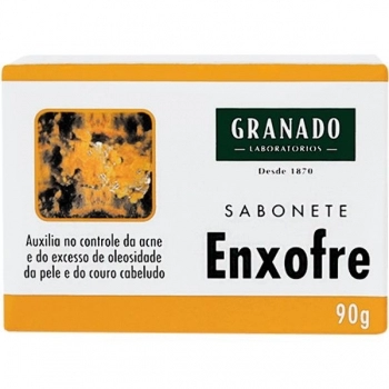 SABONETE BARRA ENXOFRE 90G GRANADO