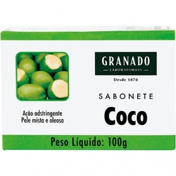 SABONETE BARRA COCO 100G GRANADO