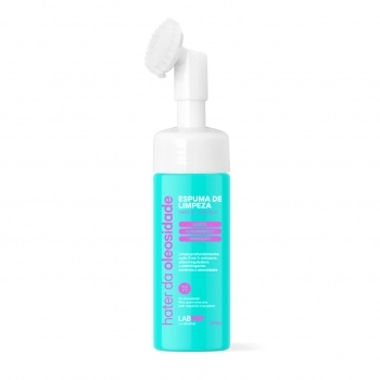 ESPUMA DE LIMPEZA FACIAL HATER DA OLEOSIDADE 130ML LABPOP LABOTRAT