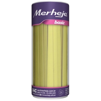 LIXA GOLD PARA UNHAS MERHEJE BASIC EM POTE