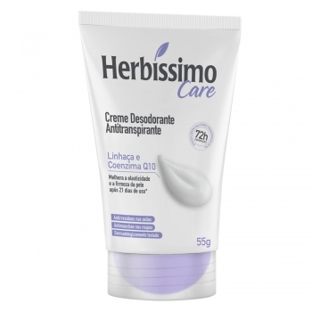 DESOD CREME HERBISSÍMO CARE BISNAGA 55GR LINHAÇA E COENZIMA Q10