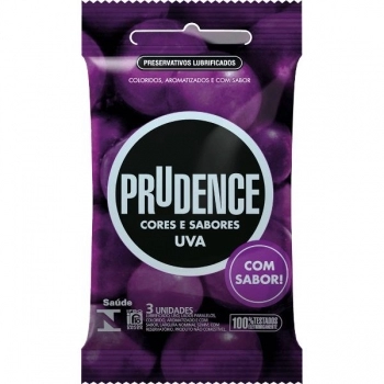 PRUDENCE PRESERVATIVOS UVA C/3