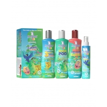 KIT KIDS CABELO E CORPO BIO INSTINTO 4 ITENS