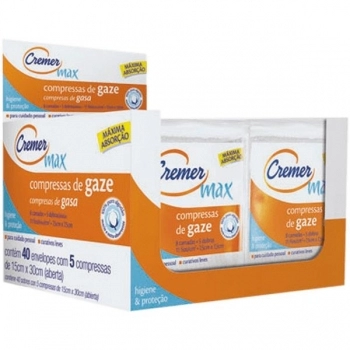 COMPRESSA DE GAZE 11FIOS DISPLAY 40X5 CREMER