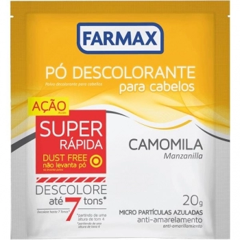 PÓ DESCOLORANTE CAPILAR CAMOMILA 20G