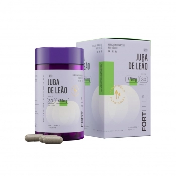 JUBA DE LEAO 470MG C/30 CAPS FORTLIFE