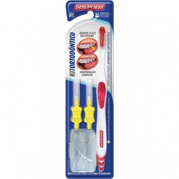 ESCOVA DENTAL 30 + KIT ORTODONTICO