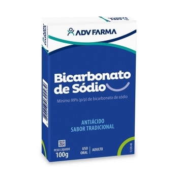 BICARBONATO DE SODIO 100G POTE ADV FARMA