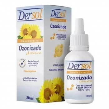 ÓLEO DE GIRASSOL DERSOL OZONIZADO GOTAS 30ML BELLAPHYTUS