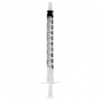 SERINGA DESCARTAVEL 1ML LUER LOK BD