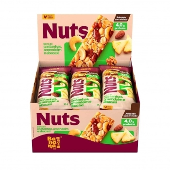 TRIO NUTS E BANANA DISPLAY C/12X25G