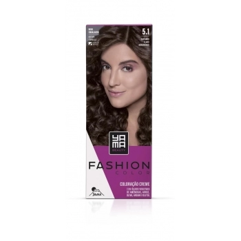 KIT FASHION COLOR 8.4 LOURO CLARO ACOBREADO YAMA