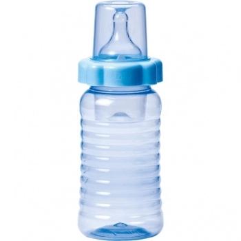 MAMADEIRA BIG CLEAN 340ML SIL RED AZUL LOLLY