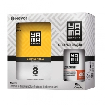 KIT PO DESC. ACIDO HIALURONICO 20G + ÁGUA OX 40 VOL 60ML YAMA