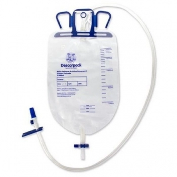 COLETOR URINA S.FECHADO 2L BOLSA DESCARPACK
