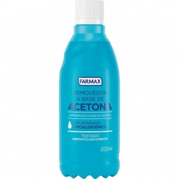 ACETONA REMOVEDOR 200ML FARMAX