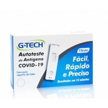 AUTOTESTE ANTIGENO P/ COVID C/1UN G-TECH