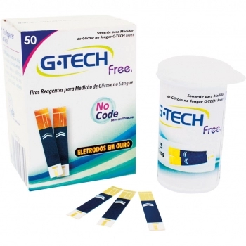 TIRAS REAGENTES G-TECH FREE C/50