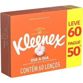 LENÇOS DE PAPEL KLEENEX BOX LV60 PG50