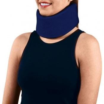 COLAR CERVICAL ESPUMA LEVE AZUL P MERCUR