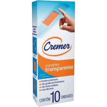 CURATIVO CREMER TRANSPARENTE C/10