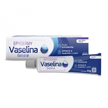 VASELINA GELEIA EPYDERMY BISNAGA 15G ADV FARMA