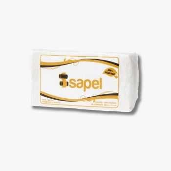 PAPEL TOALHA INTERFOLHA 20X21CM C/1000 ISAPEL