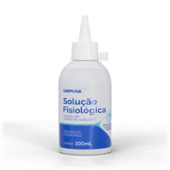 SOLUCAO FISIOLOGICA 0,9% 100ML UNIPHAR