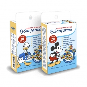 CURATIVO C/20 MICKEY E AMIGOS SANFARMA